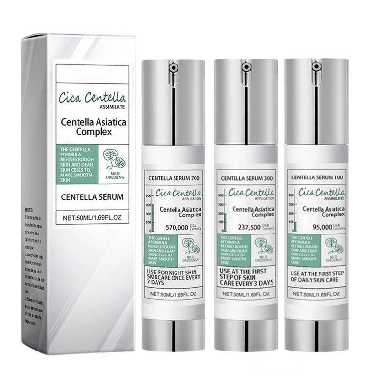 Centella Asiatica Essence 100/300/700, Microneedle Serum Moisturizing & Nourishing, Revitalizes Skin Daily Care, Refines Smooth