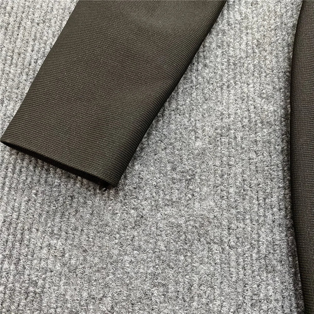 Women Sexy Hollow Out Beading Bandages Dress Long Sleeve Bodycon Clothes Club Party Celebrity Mini Dresses