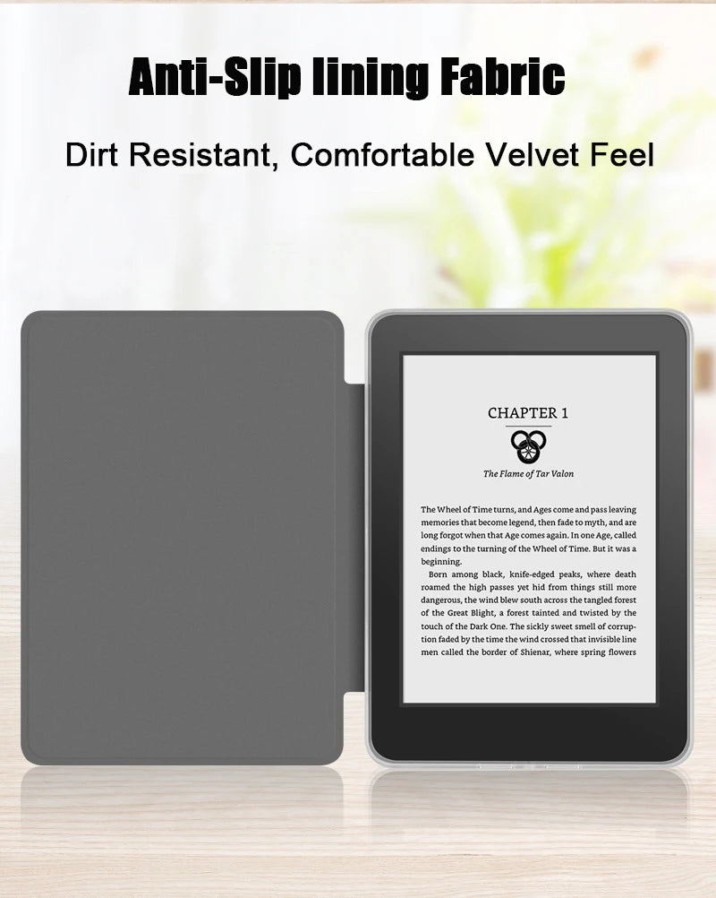 For Kindle 11th Generation Case 2024 RS23CV 360° Rotatable Magnetic Detachable Acrylic Case For Kindle 11th Gen C2V2L3 6" Funda