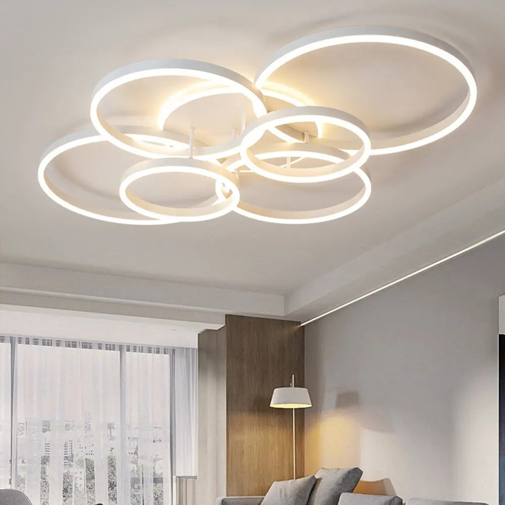 LED Ceiling Chandelier Lighting For Home Living Study Room Bedroom Dimmable Ceiling Lamp Indoor Lighting Decoration Lamps