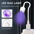 Mini Nail Dryer UV LED Nail Lamp Foldable USB Curing Lights Desk Lamp For Nail Gel Polish Quick Dry Nail Art Dryer Manicure Tool