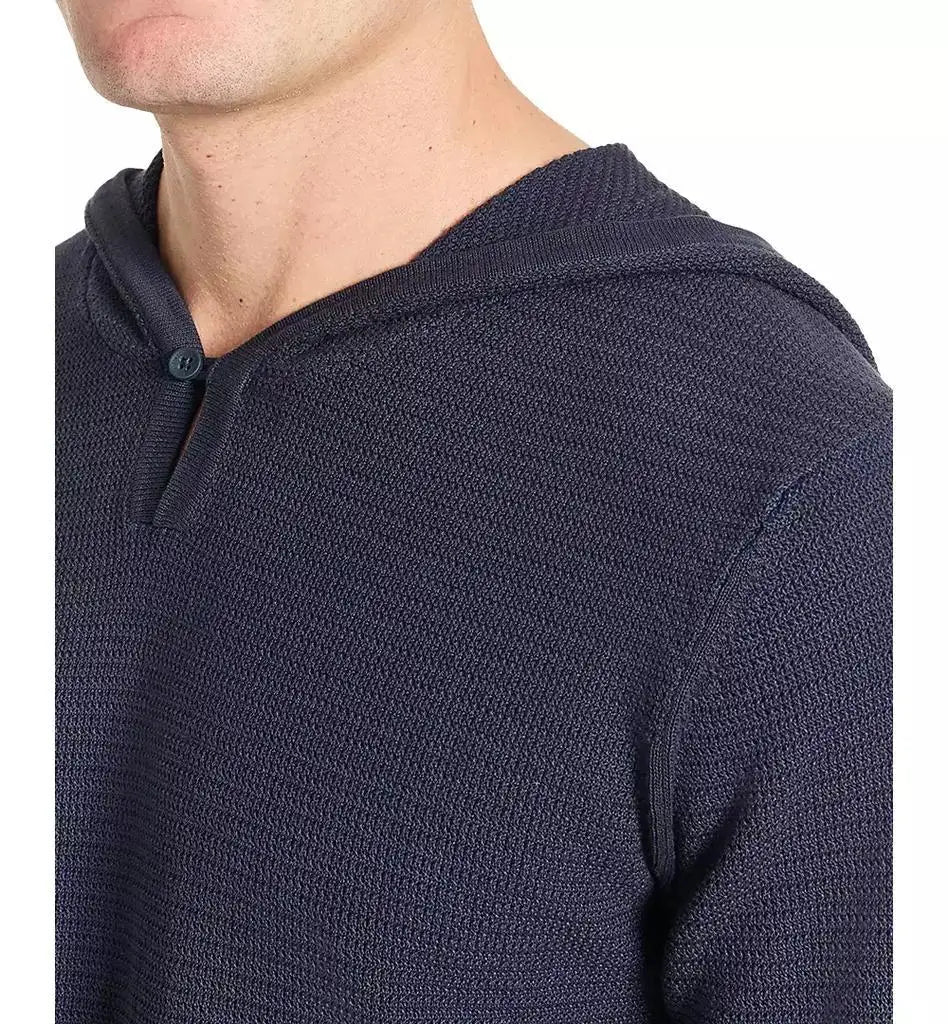 Men's 4-Way Stretch Die-Dyed Hooded Sweater | Kenneth Cole | Model OUT-4332332