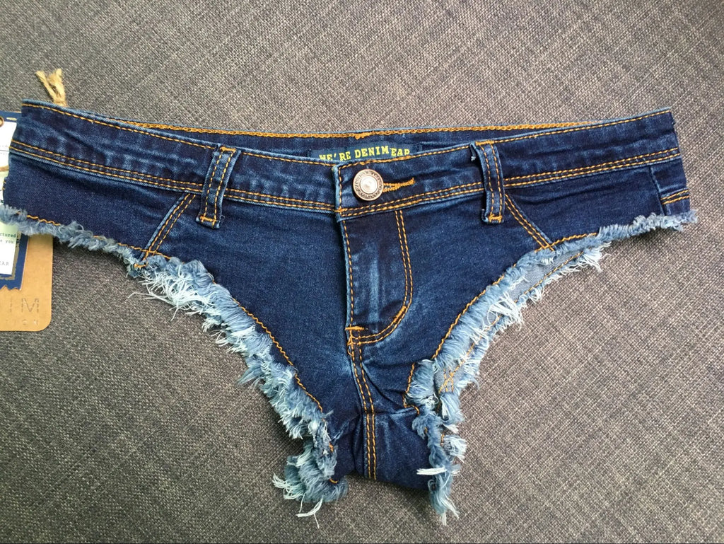 Women's Hot Mini Denim Shorts Women Low Waist Summer Jeans Short Fashion Club Beach Skinny Shorts