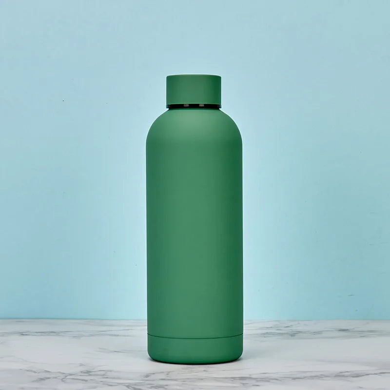Customizable Text LOGO Insulated Water Bottle Portable with Screw Lid Unisex Groomsmen Wedding Gift Cup Termos Travel Drinkware
