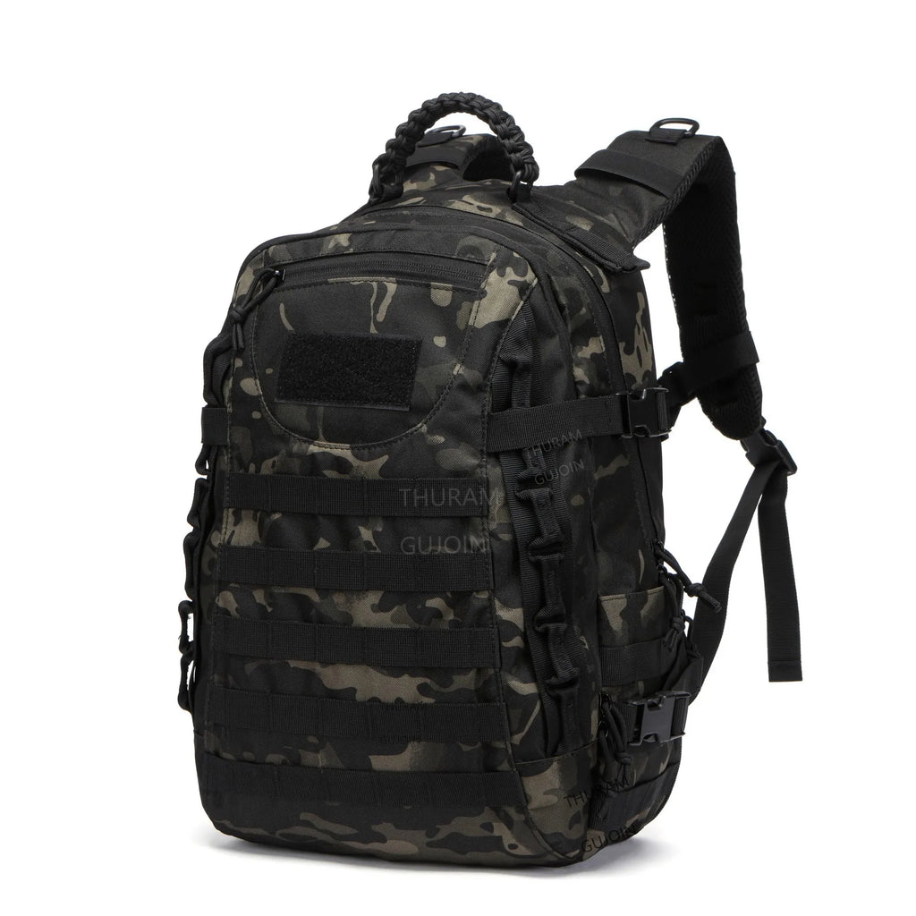 38L Tactical Backpack Style, Large Capacity Waterproof Outdoor Rucksack with MOLLE System, Hiking Camping Travel Bug Out Bag