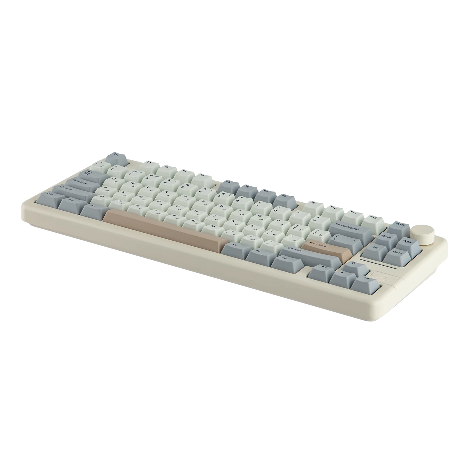 RU Layout EPOMAKER Galaxy 70 75% Russian Version Layout Gasket Wired/BT/2.4G Wireless Aluminum Mechanical Keyboard 4000mAh