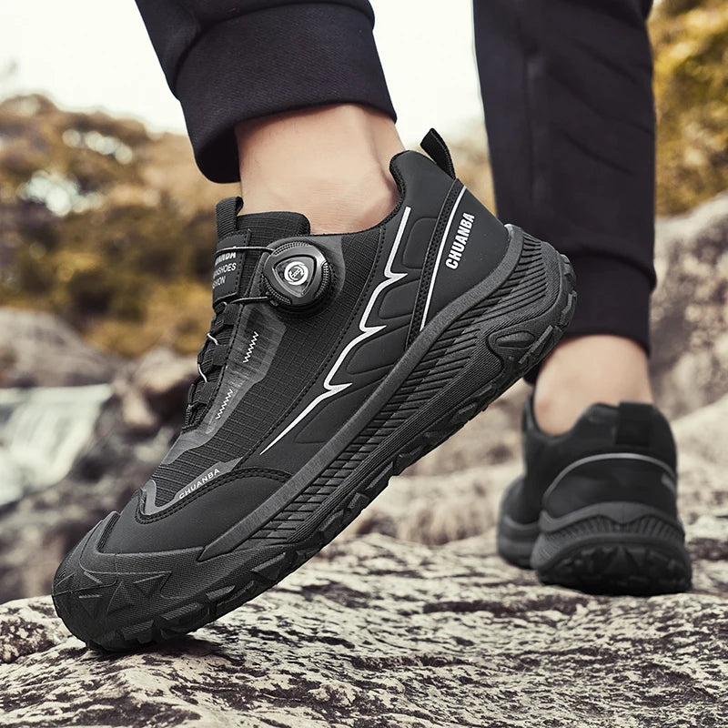 Men's Outdoor Casual Running Shoes, Versatile Comfortable Casual Shoes for Men