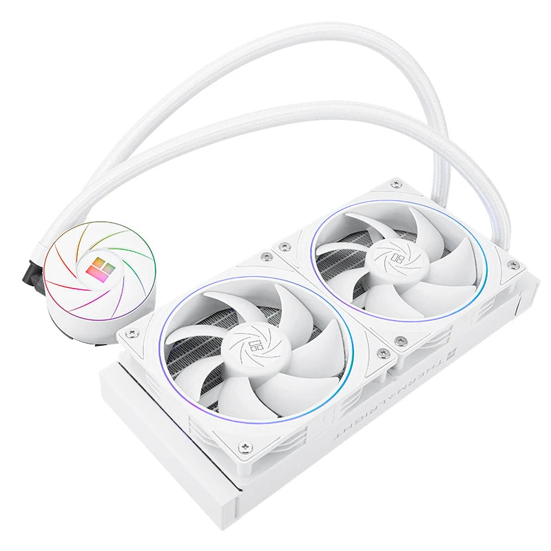 Thermalright Aqua Elite White 240 V2 All-in-one water cooling radiator Halo ARGB supports LGA1700/115X/2011/AM5/AM4