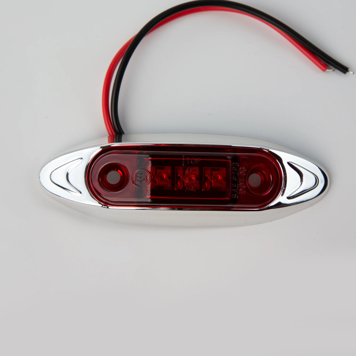 10PCS Universal LED Clearance and Side Marker Lights Piranha styling for Trucks Trailers Boats Cars Bus 12-24V Tail Indicators