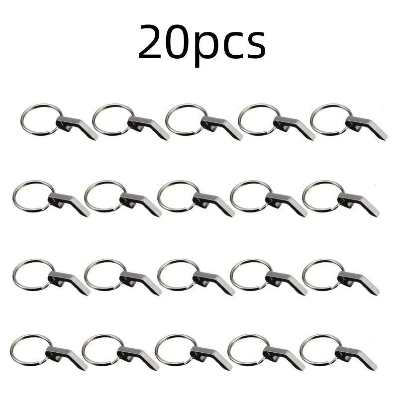 3 styles Portable Mini Bottle Opener Stainless Steel Titanium Alloy Key Ring Carry Easily Bar Tool Kitchen Gadgets