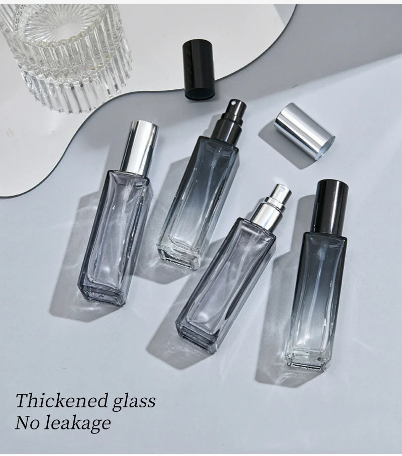 3pcs 5/10ml High Quality Perfume Spray Bottle Portable Empty Glass Cosmetic Atomizer Spray Container Travel Refillable Bottles