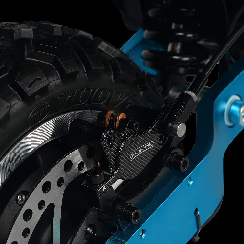 6000-watt off-road two-wheel electric scooter Dual motor lithium battery Digital folding 150kg European warehouse inventory