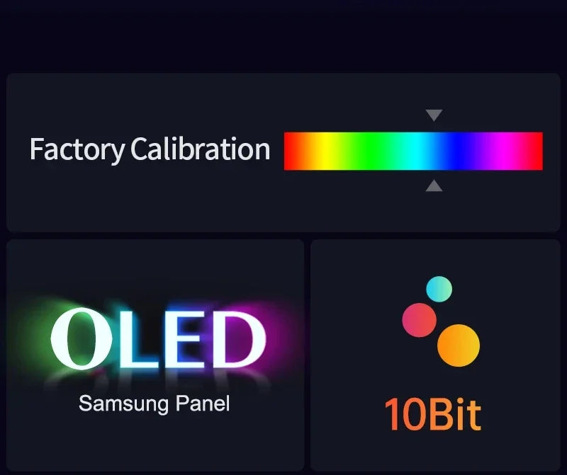 16 Inch 4K AMOLED Touch Screen Portable Monitor 3840*2400P 100%DCI-P3 500Nit 10Bit 100000:1 Display For PC Laptop Phone PS5 Xbox