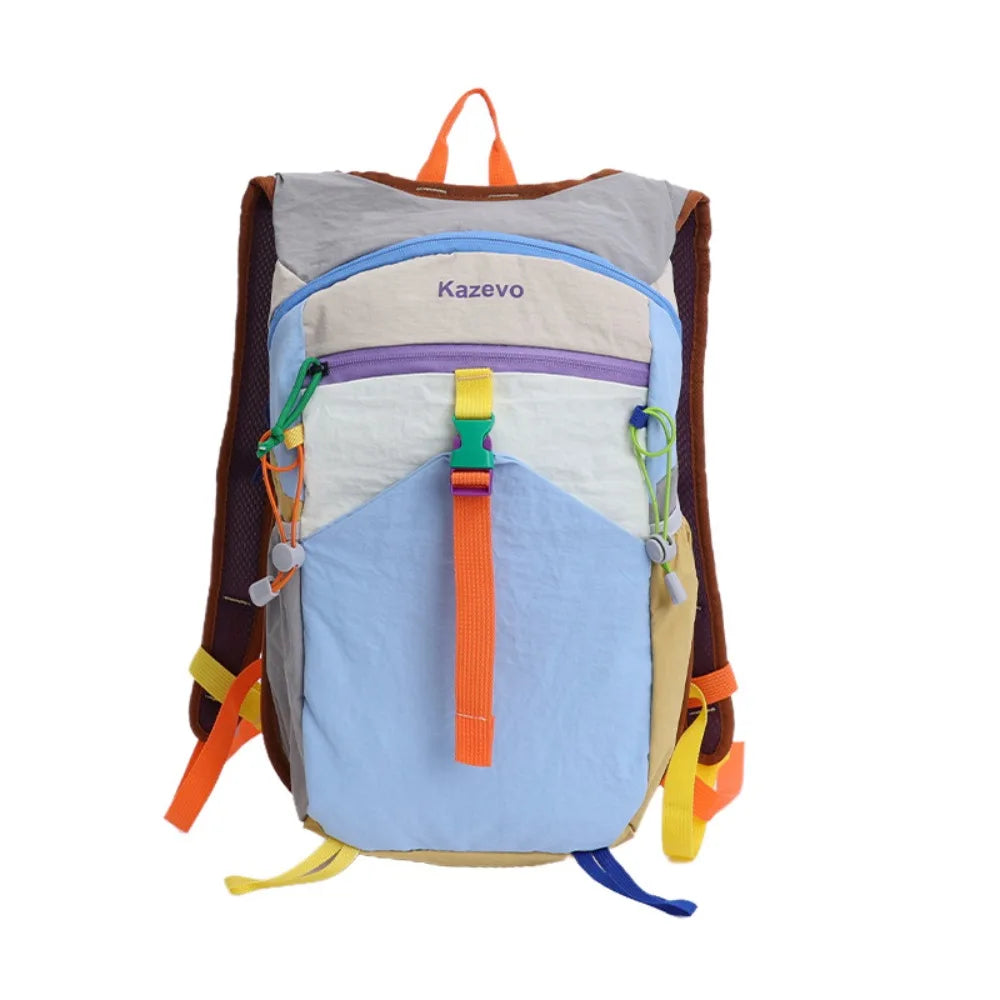 Breathable Outdoor Mountaineering Bag Waterproof Lightweight Climbing Backpack Large Capacity Nylon Hiking Backpack Jogging