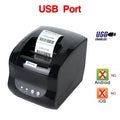 Xprinter 365B Label Printer Thermal Barcode Receipt Printer Sticker Printer 20-80mm Paper in Supermaket For Windows/Linux