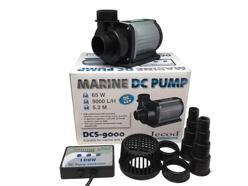 Jebao Jecod Pump DCS 1200-12000 L/H Aquarium Adjustable Tank Submersible Fish Fountain Water Flow Controllable Pump DC 24V