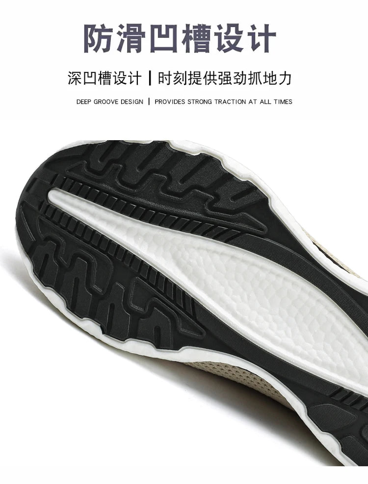 Men's Casual Running Shoes, Male Tennis Sneakers, Luxury Trainer, Race Breathable Shoes, Fashion Loafers