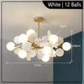 Colourful Branch Chandelier for Bedroom Living Room Acrylic Hanging Lamps Lustre Mood Ceiling Light Modern Led Chandeliers