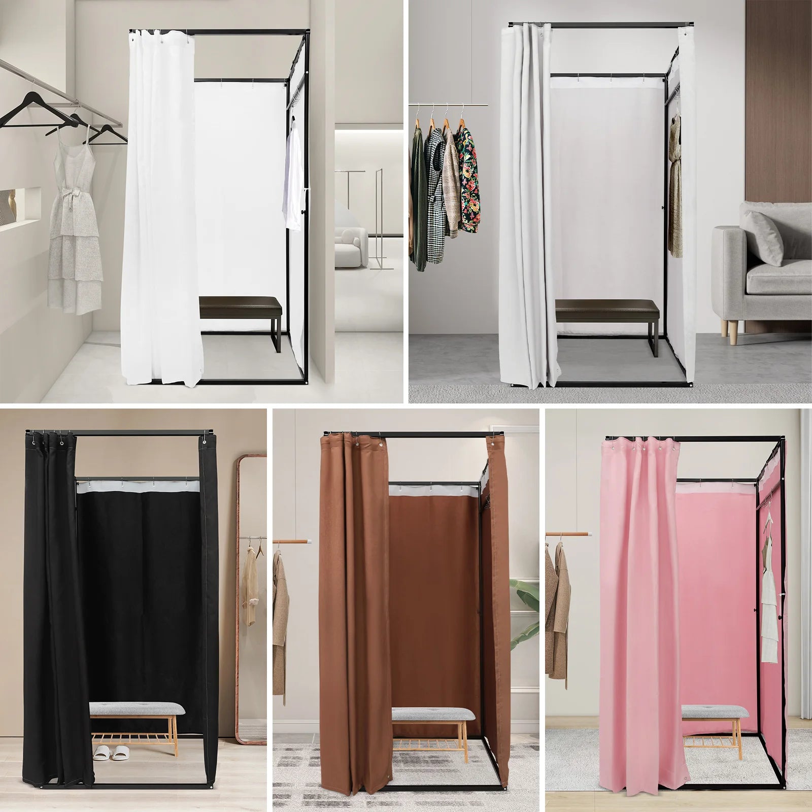 Portable Clothing Store Fitting Room Clothing Store Fitting Room Dressing Room Fitting Room