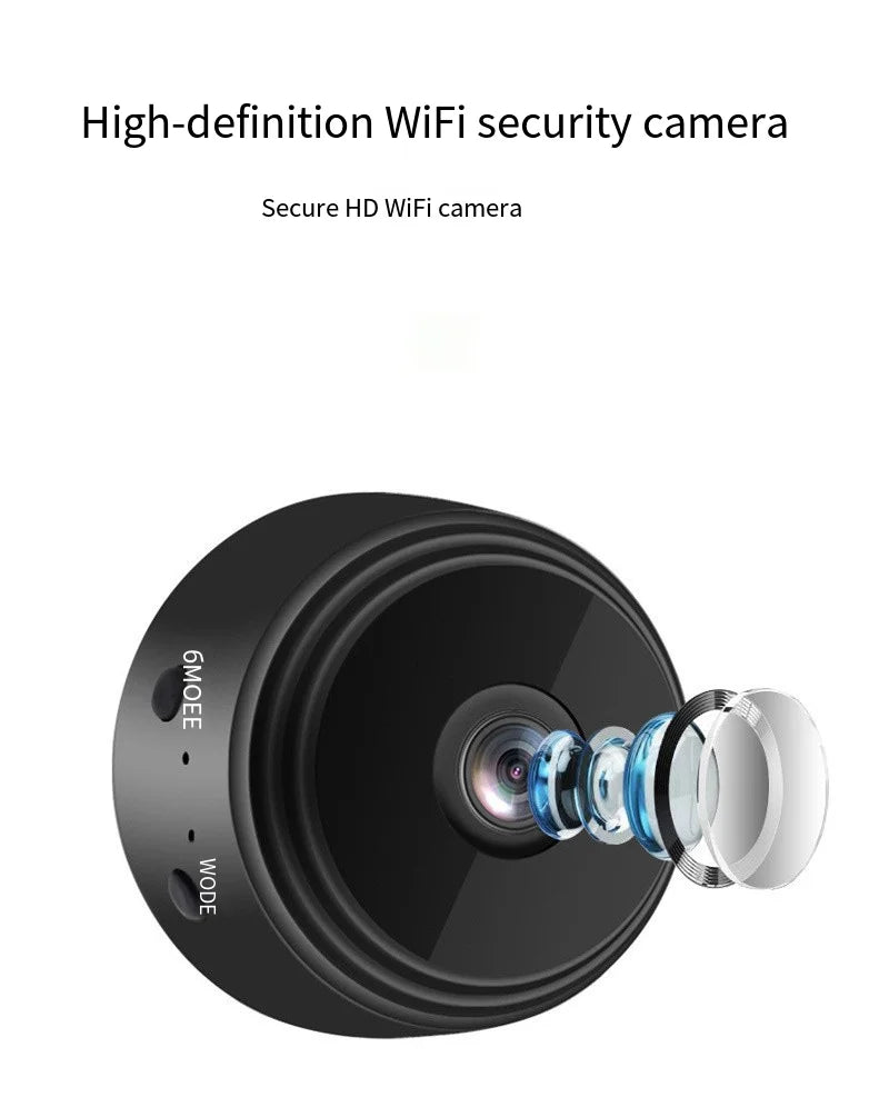 Wireless Wifi Home Security Camera Monitoring Outdoor Mini Recorder - Remote Surveillance Camera for Home Safety