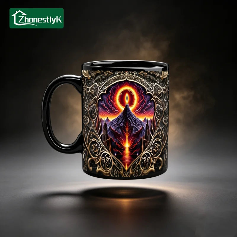 Movie Enthusiast Ceramic Coffee Cup Milk Tea Water Cups Creative Breakfast Mug Household Drinkware Birthday Gift