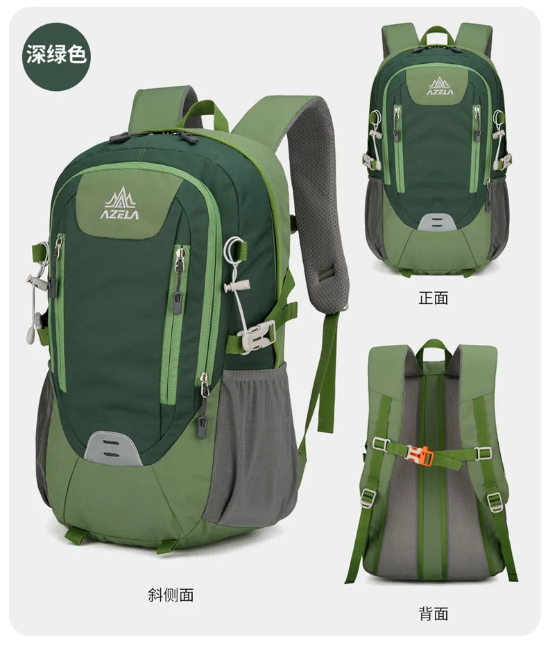 Outdoor Hiking Backpack for Women and Men Nylon Waterproof Travel Backpacks High Quality Mountaineering Camping Sports Bag