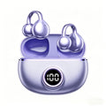 Wireless Clip Headphones Bluetooth Headset Handsfree Noise Canceling Earphones Clip Ear Music Sports Gaming Earplugs With Mic