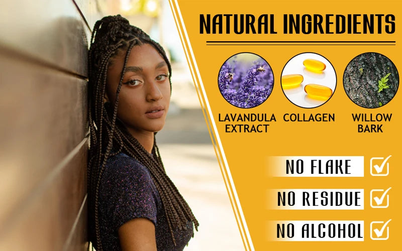 GOIPLE Hairstyle Fixative Cream Edge Control Oil Cornrow Styling Products Strong Hold Lock And Twist Foam Mousse Braid Hair Gel
