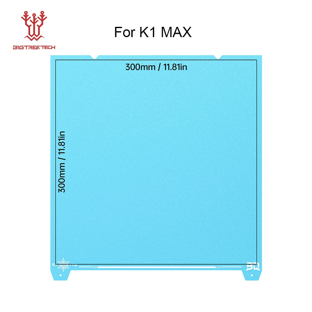 BIQU Panda Build Plate CryoGrip Pro Coating No Clog Spring Steel Double-sided for BambuLab Voron Kobra Adventurer 5M 3D Printer