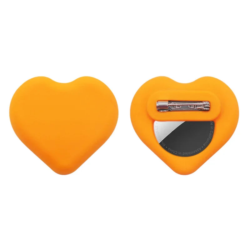 New AirTag Hidden Holder for Kids,Silicone AirTag Case with Safety Pin,Tracker Anti-Lost Cover for Kids,Elderly,Luggage,Clothing