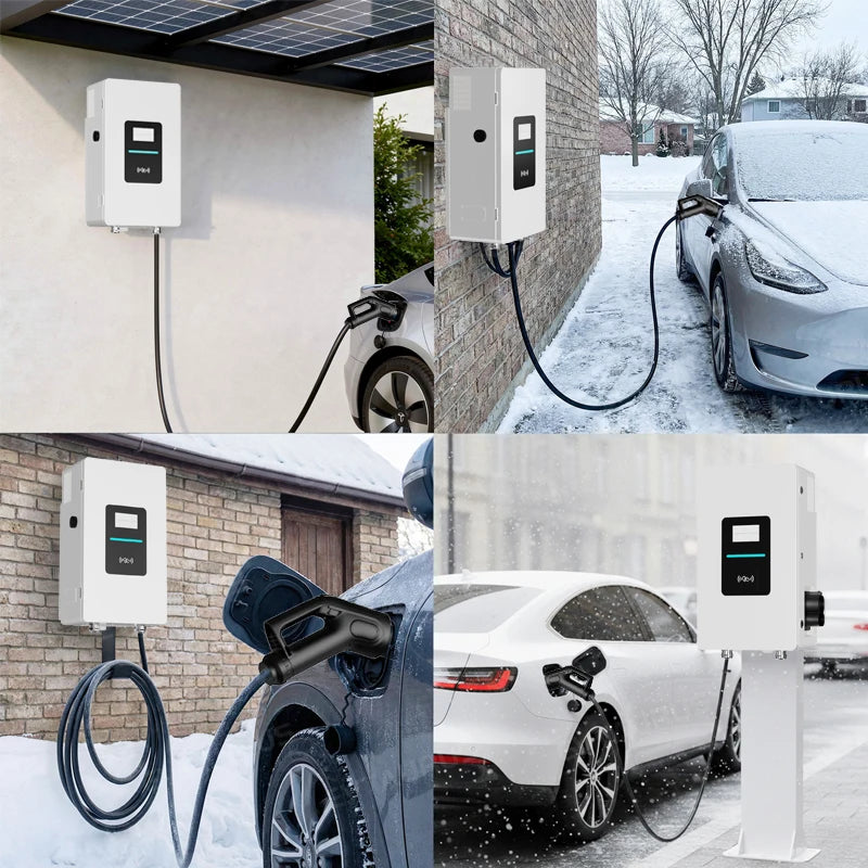 Customized Movable Floor-mounted DC Fast EV Charging Station 20kW 30kW CCS2 Connector Commercial High Speed Electric