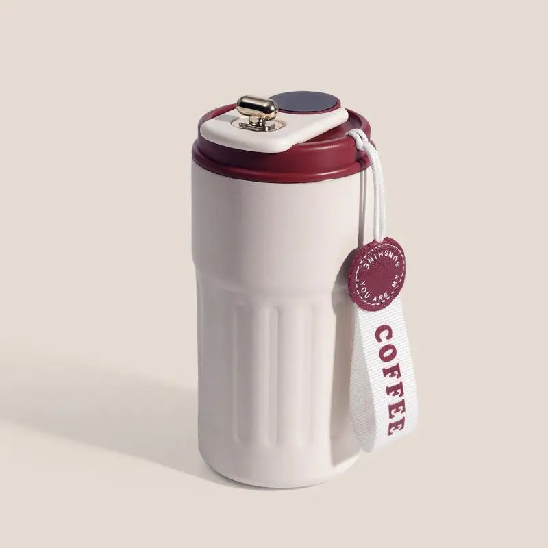 450ml Thermos Bottle Smart Display Temperature 316 Stainless Steel Vacuum Cup Office Coffee Cup Business Portable Thermal Mug