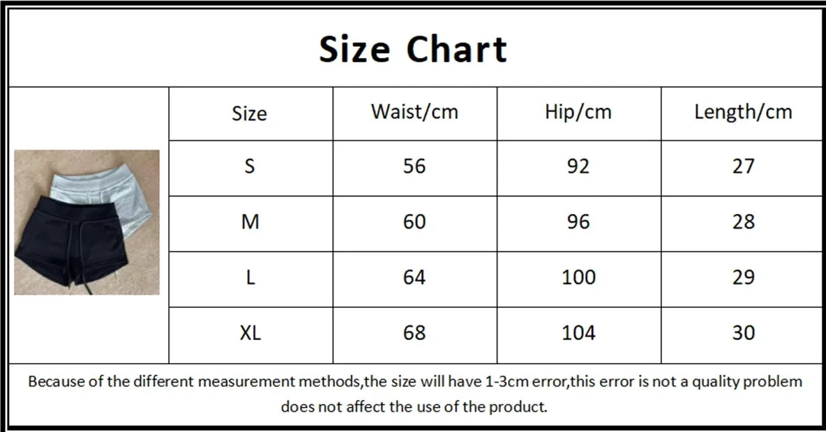 Drawstring Casual Sports Shorts For Women High Waist Solid Summer Short Pant Female Yoga Running Outfit Clothes Korean Hot Pants