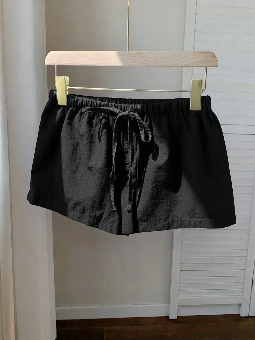 Women Elastic Waist Drawstring Shorts Loose Soft Casual Summer Beach Lounge High Waist Lightweight Short Pants for Ladies