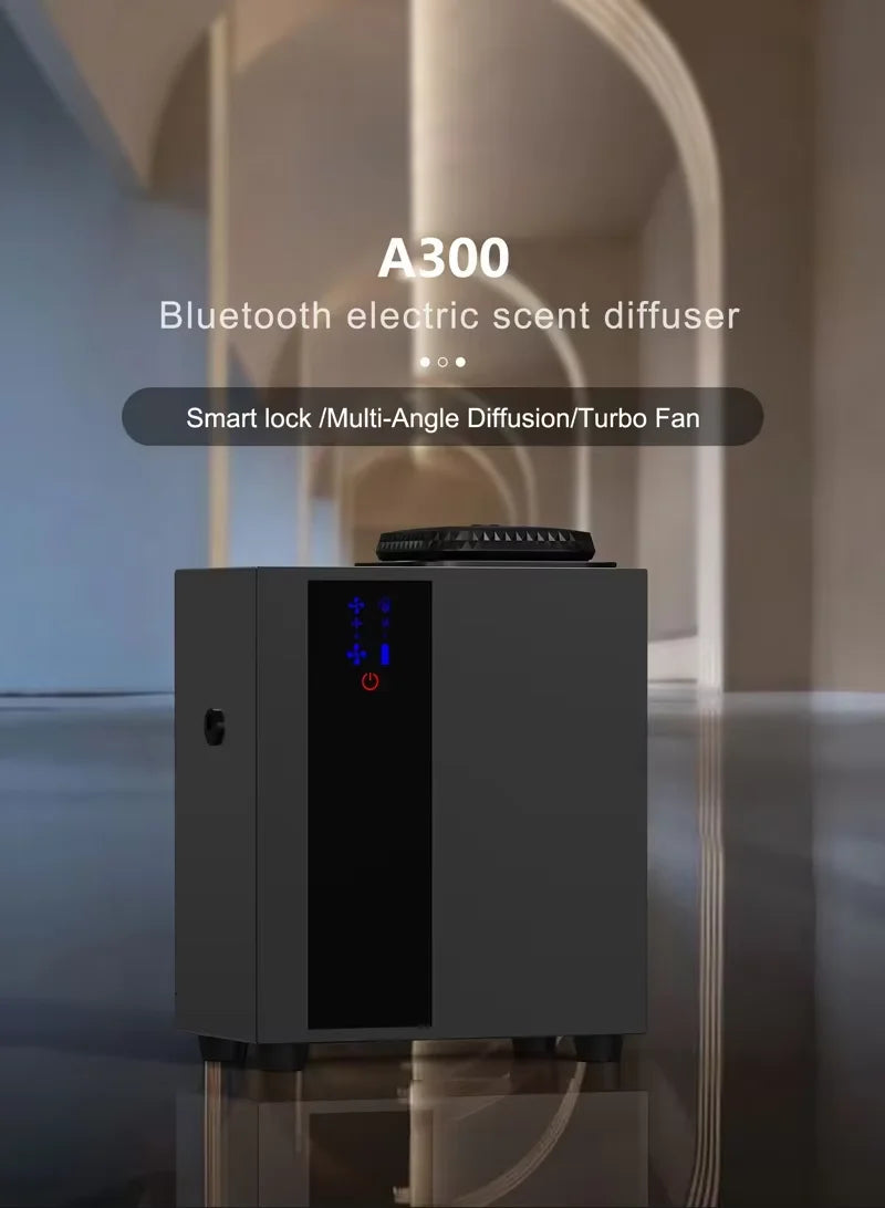 Smart Control HAVC Essential Oil Scent Diffuser A300 Difusores De Aromas Waterless Aromatherapy Diffuser Machine for Hotel Home