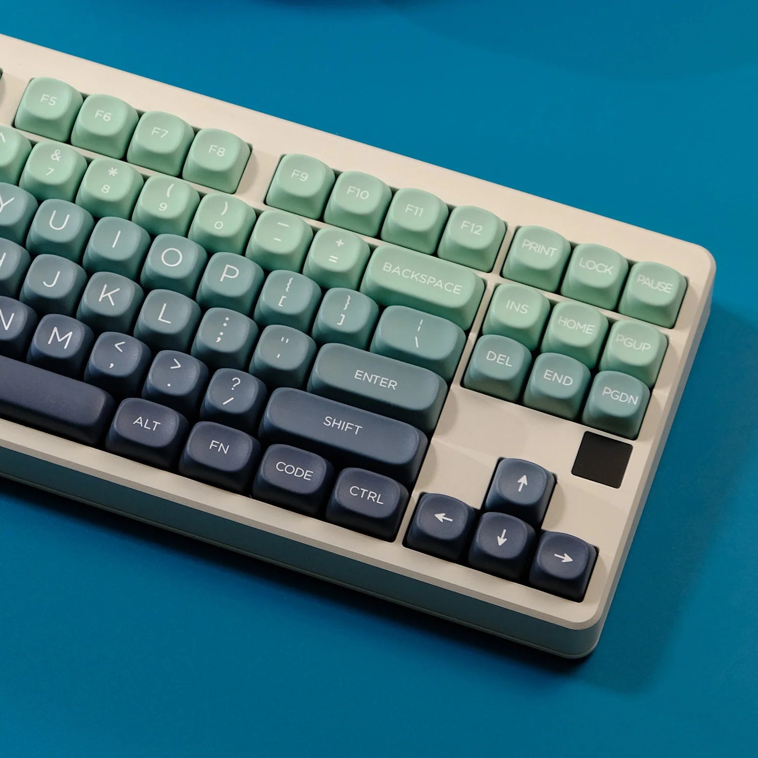KYOMOT 125 Keys Botanical Garden Keycaps MOA Profile PBT Dye Sub Gradient Keycaps For MX Switches DIY Mechanical Keyboard Gifts