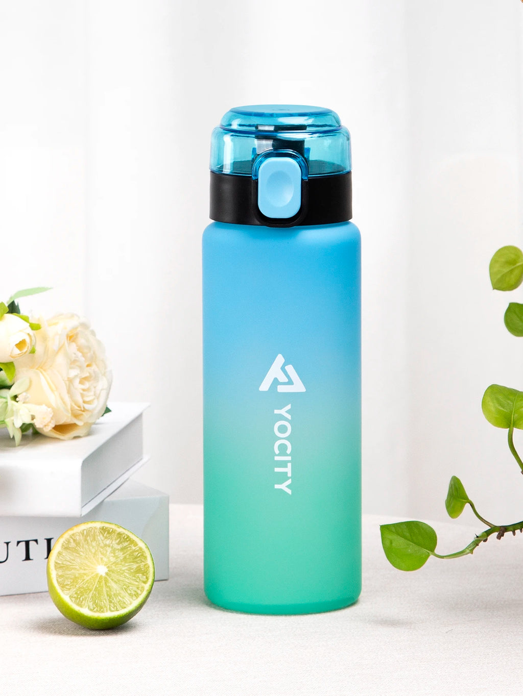 750ml Tritan Frosted Gradient Water Bottle for Drinking Portable Sport Tea Coffee Cup Kitchen Tools Kids Water Bottle School