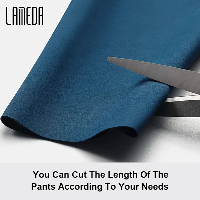 Lameda Women's Bicycle Pants Spring Summer High Elasticity Cycling Bib Pants Quick-drying Bike Trousers With Straps Long Pants