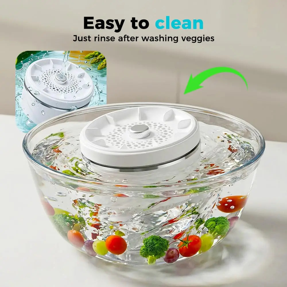 Fruit Washer, Automatic Water Washing Purifier Machine for Fruits, Vegetables, Meat, Seafood, Tableware, Utensils, Kitchen