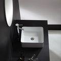 White Bathroom Sinks Light Luxury Bathroom fixtures Square Wash basin Home Round Kitchen Sink Toilet Washing Sink
