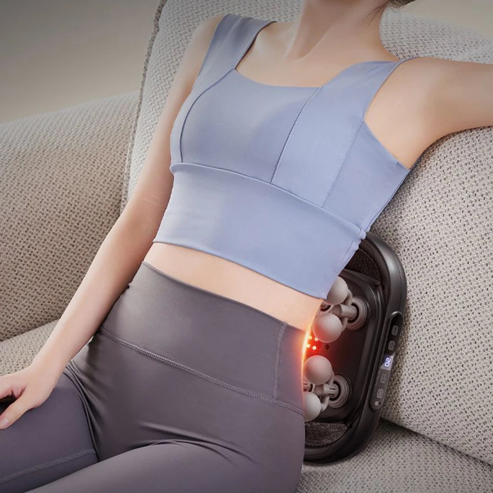 16 Massage Heads Massage Gun Wireless Fascia Gun High Frequency Vibration Back Waist Massager Massager Neck Shoulder Masajeador