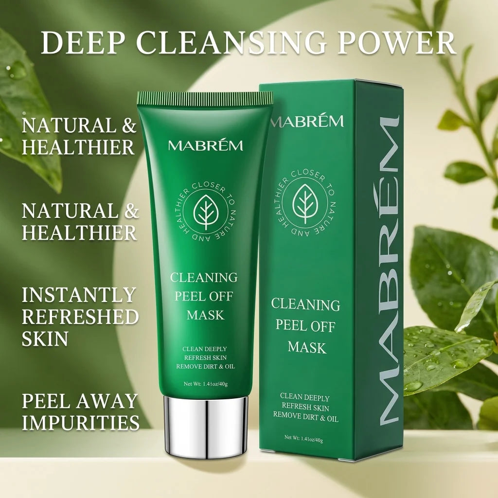 Peel Off Facial Mask Deep Skin Cleansing Clear Blackheads Balance Sebum Minimize Pores Repair Rough Uneven Facial Complexion