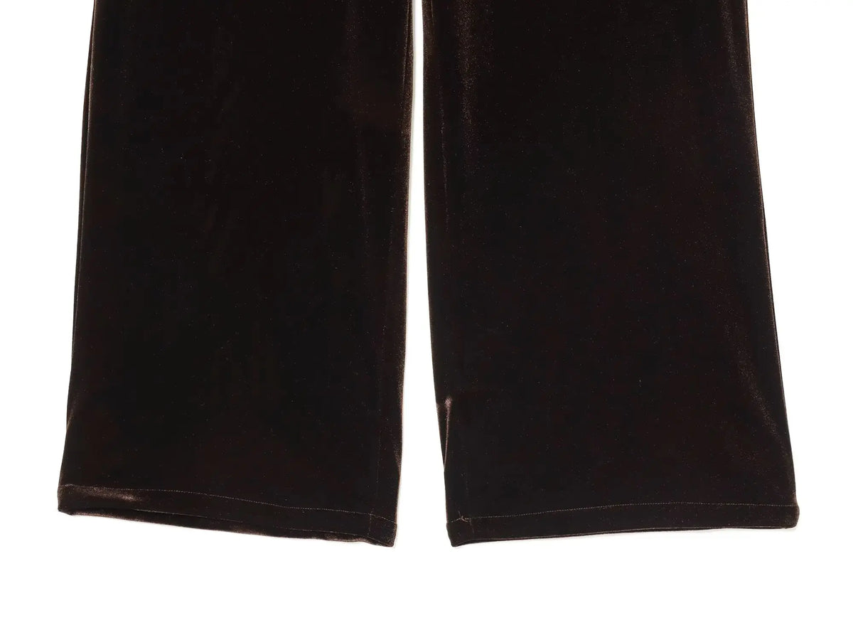 HH Woman Hooded Long Sleeves Zipper Velvet Jacket Drawstring Straight Wide Leg Pants Female Autumn Casual Loose Two Piece Set