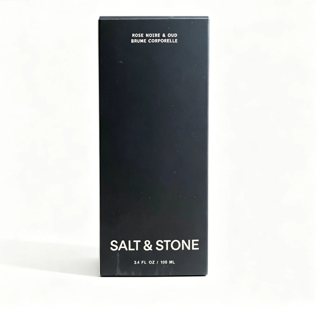 Salt & Stone Black Rose & Oud 100ml Spray - Moisturizing Vegan Perfume Non-Irritating Fragrance for All Skin Types