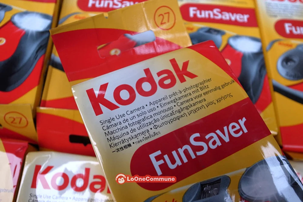Kodak FunSaver Single Use Camera Classic  27 Sheets 39 Sheets With Flash Original 1-5 Pcs Disposable Point-and-Point Film Camera