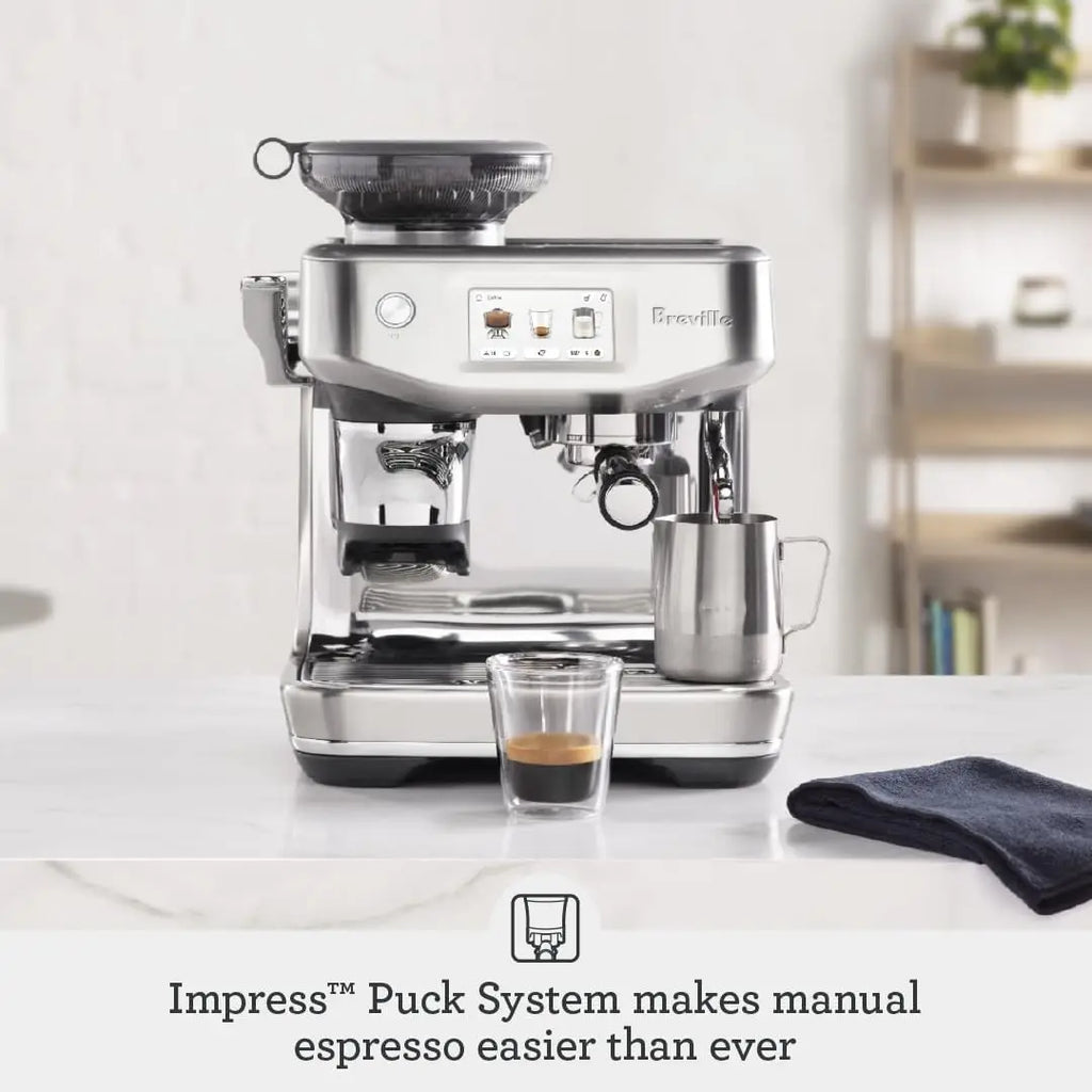 Breville Barista Touch Impress Espresso Machine BES881BSS Stainless Steel Automatic Coffee Maker - Beauty