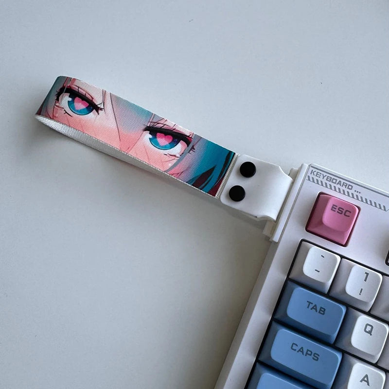 Keyboard Ribbon Mechanical Keyboard Strap Universal Personalized Anime Keyboard Ribbon Keyboard Decor Accessories