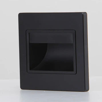 LED Step Light 1.5w Indoor Stair Lamp Wall Corner Night Lights Square Staircase Lamps For Villa Hotel Pathway Lobby Stairway