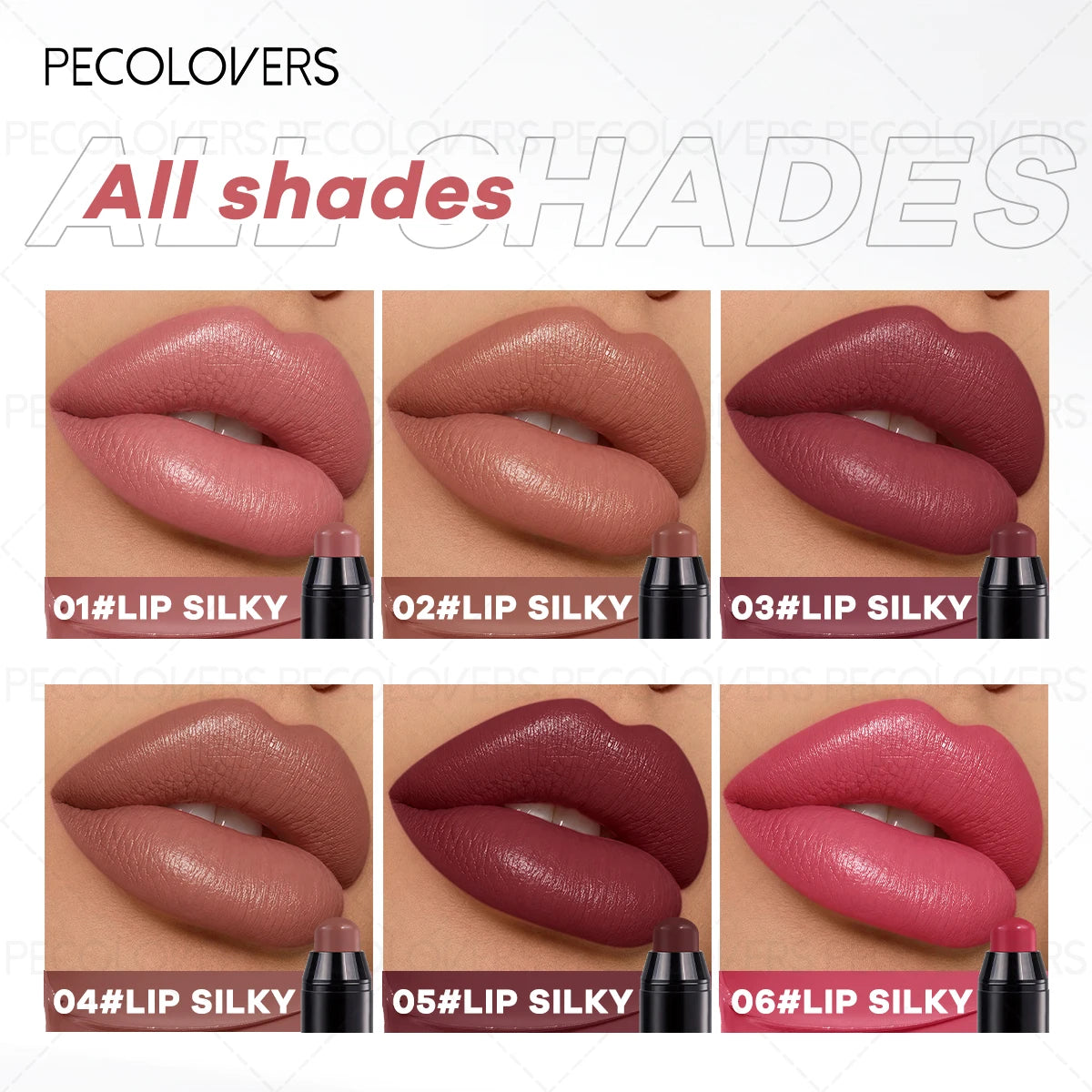 1PC Creamy Long-lasting Lipstick, Waterproof, Natural Moisturizing Lip Balm Pen, Non-stick Cup, Suitable for Date/Daily Needs
