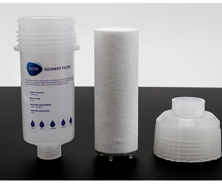 Household Water Purifier Pre Filter For Shower Washing Machine Toilet Explosion Proof Tap Water Chlorine Removal